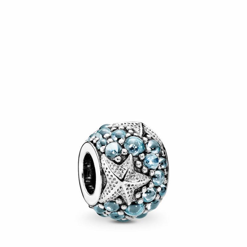 Pandora Oceanic Starfish Charm NZ, Sterling Silver (502817-NDJ)